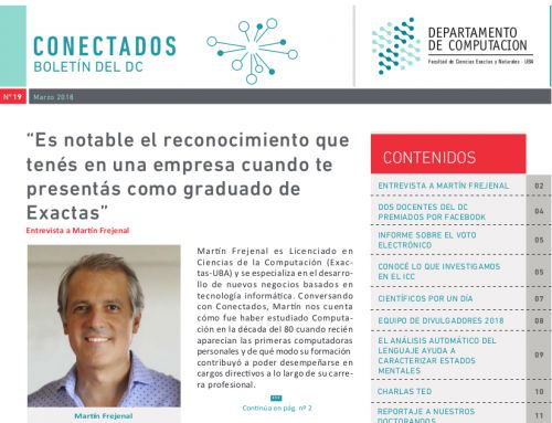 Salió el número 19 de Conectados
